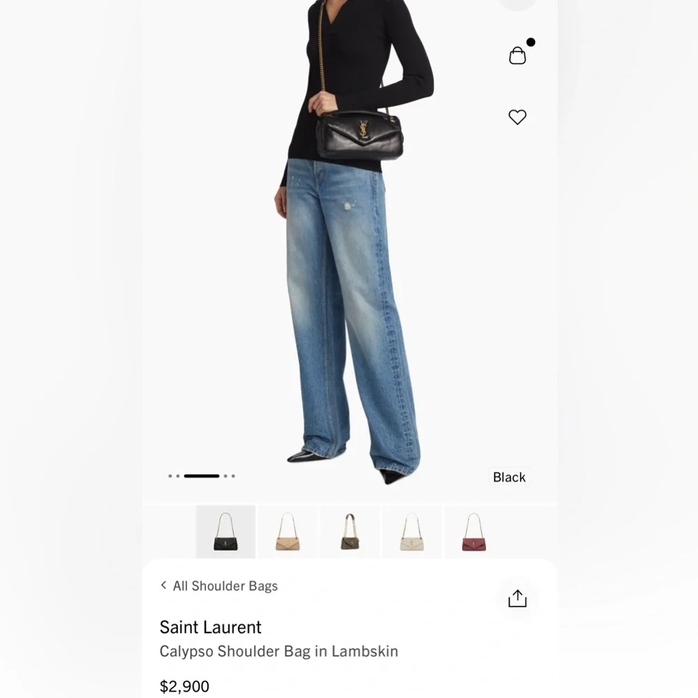 🌟SOLD🌟 SAINT LAURENT CALYPSO - Picture 17 of 17